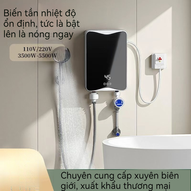D1-C1-Máy nước nóng nhỏ gọn làm nóng nhanh, giữ nhiệt độ ổn định cho phòng tắm- Water heater