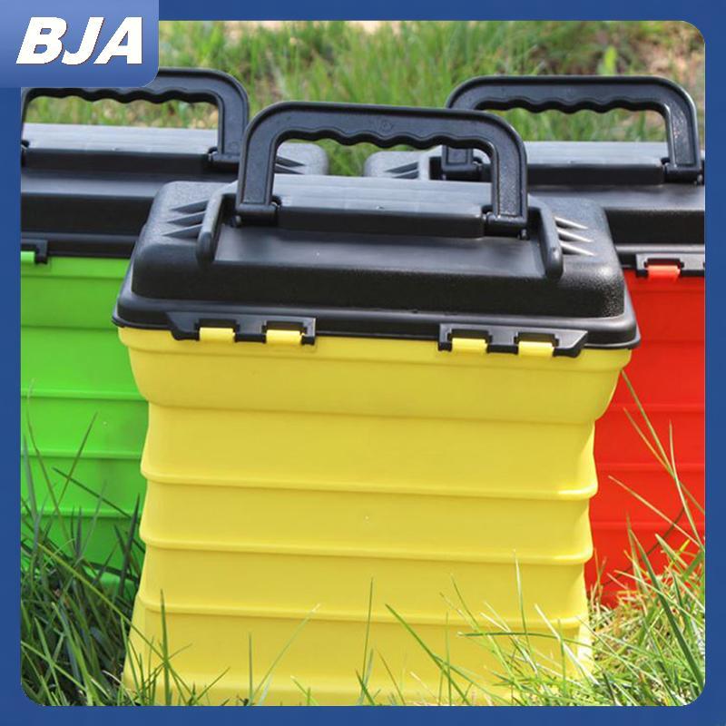BJA 5 Lớp PP + ABS Hộp Câu Cá Lớn Tay Cầm Nhựa Cao Cấp Hộp Câu Cá BJA