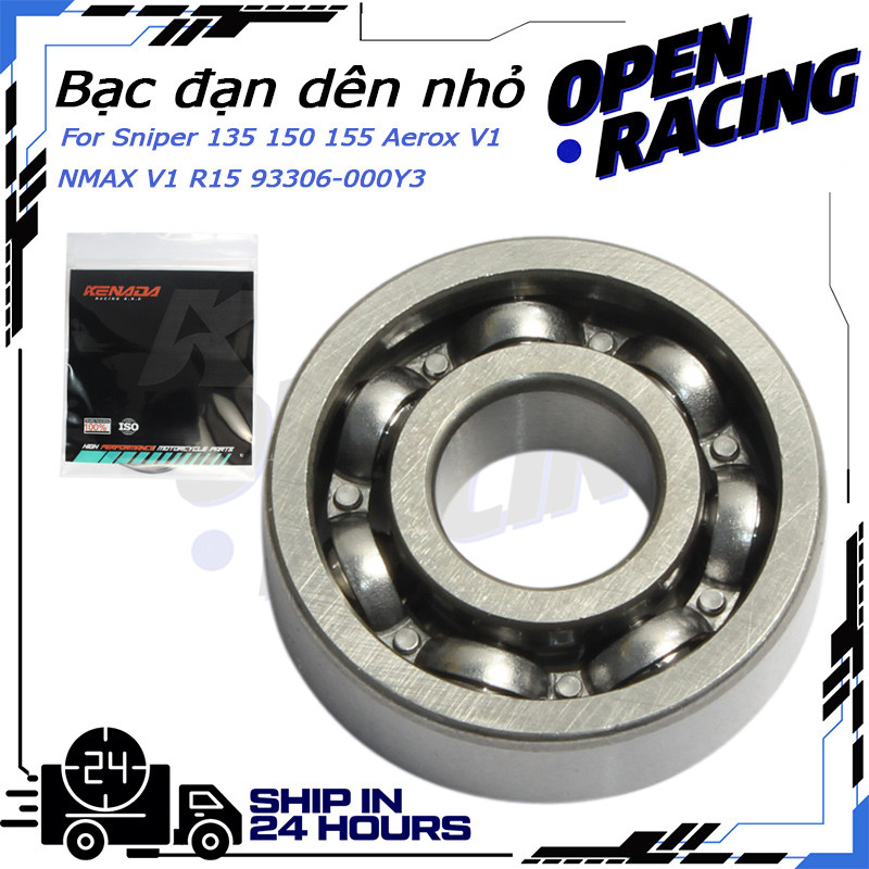 KENADA RACING Water Pump Bearing 6000 for  Sniper 135 150 155 Aerox V1 NMAX V1 R15 93306-000Y3