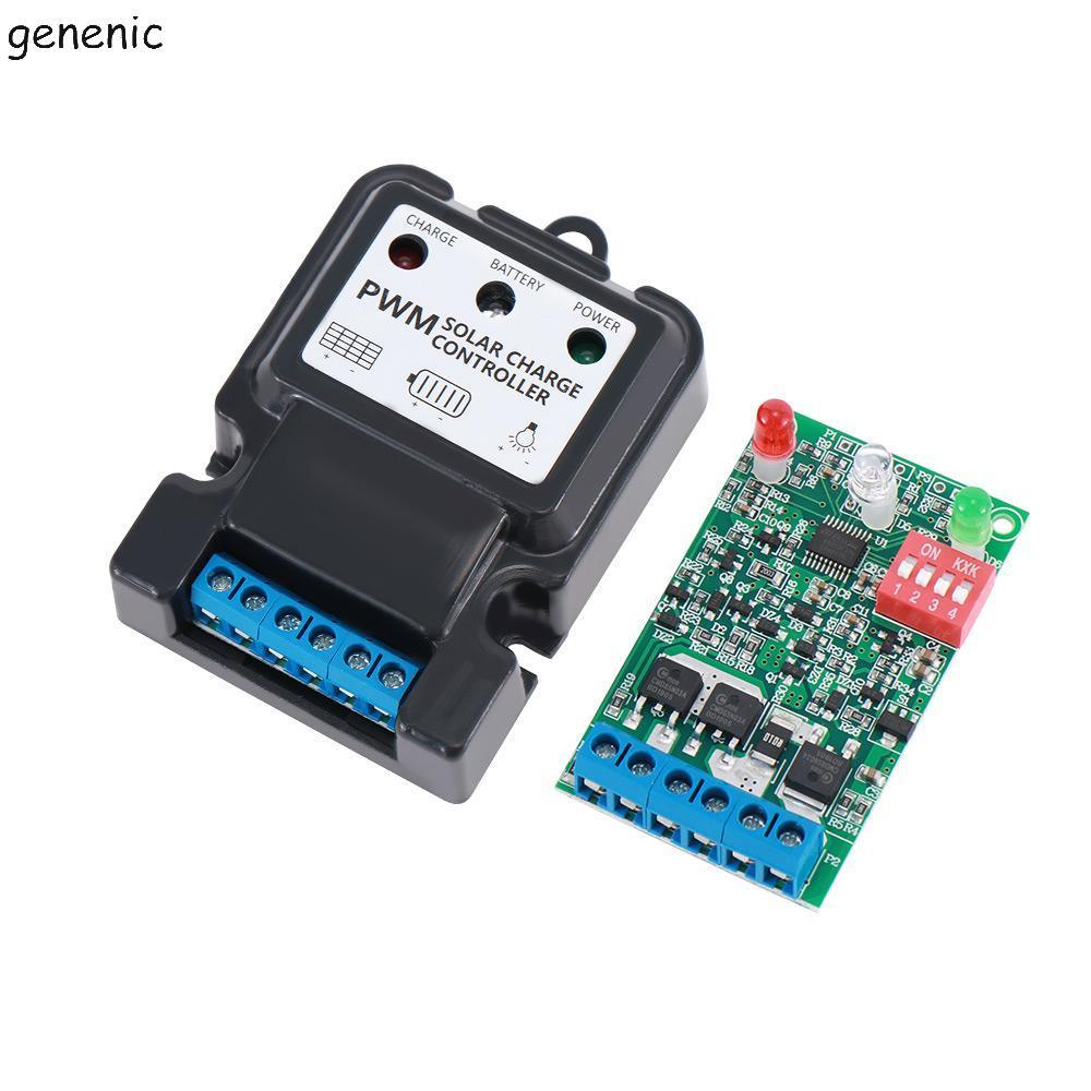 GENENIC Bộ sạc pin GENENIC Cải tiến nội thất PWM Auto Hữu ích Bộ điều chỉnh pin 6V 12V 10A