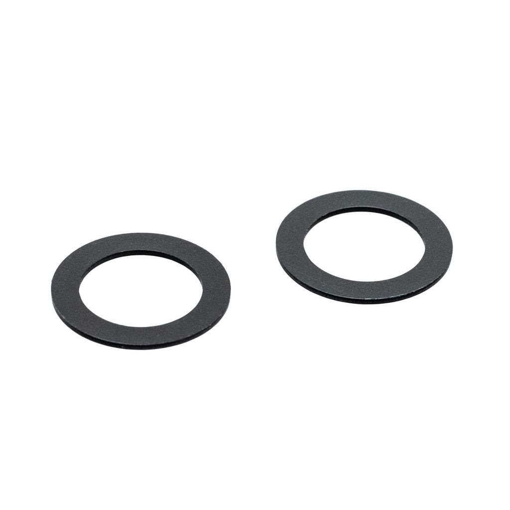 Kijima Motorcycle Parts Clutch Lever Shim Set of 2 for HONDA GB350/S - Black