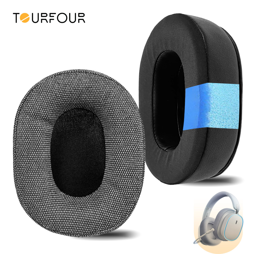 TOURFOUR Tai Nghe Thay Thế Cho Tai Nghe Baseus Gh02 H1 Tai Nghe Đệm Bao Tay Bịt Băng Đô