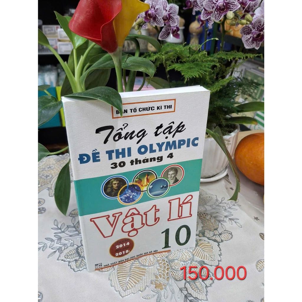 Sách - Tổng tập đề thi Olympic 30 tháng 4 Vật lý 10 (2014 - 2018)