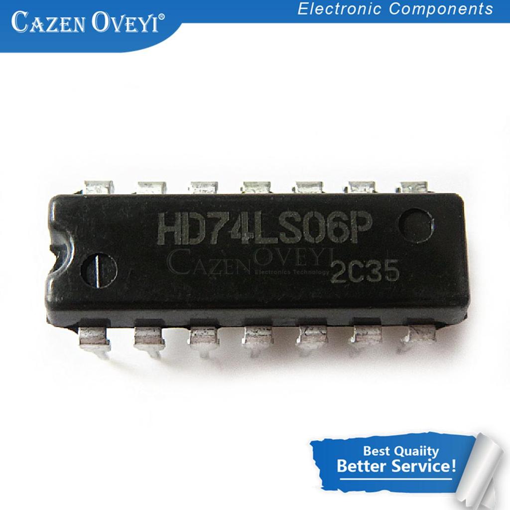 5 Cái / lốc SN74LS06N DIP14 HD74LS06P SN74LS06 DIP 74LS06N 74LS06 IC Mới Và Chính Hãng Còn Hàng