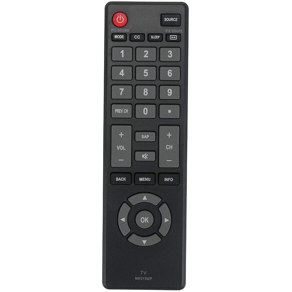 Điều khiển từ xa thay thế cho TV Sanyo NH312UP FW32D08F FW32D08F-B FW40D48F-B FW43D47F FW50D48F FW50