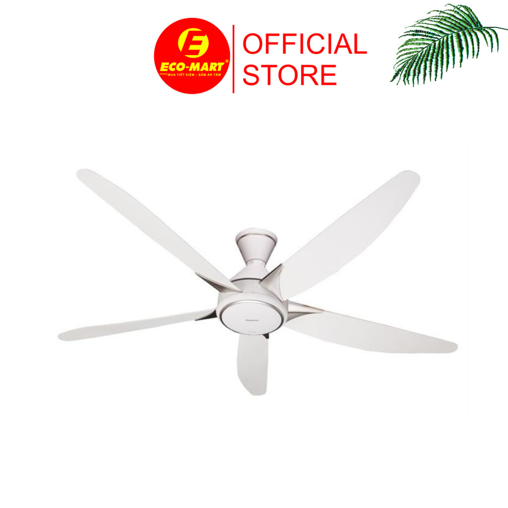 Quạt trần 5 cánh Panasonic 40W F-60GDS-W, F-60GDS-WS, F-60GDS-B, F-60GDS-BS có lắp đặt