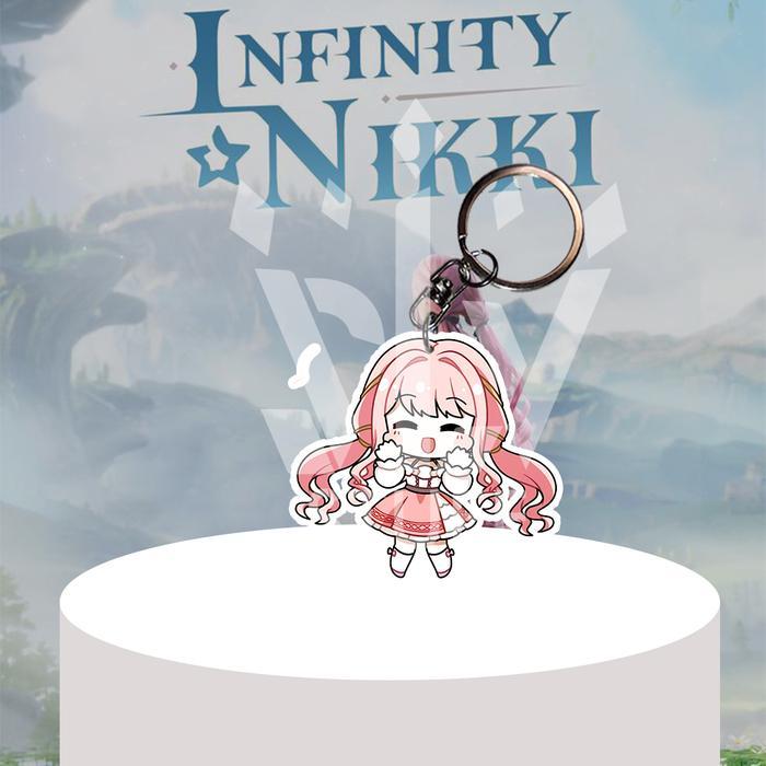 Gantungan Kunci / Gantungan HP Game Infinity Nikki - Ganci Akrilik - Keychain - Nikki 1, Gantungan K