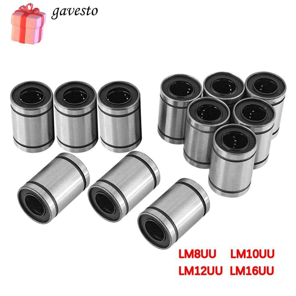 Thép ống lót GAVESTO bền cho máy in CNC Phần LM3UU LM4UU LM5U LM6UU