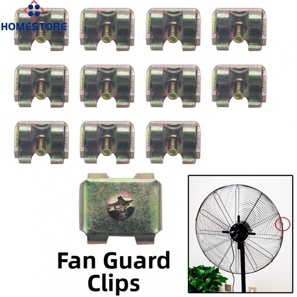 [Homestore]12pcs Fan Cover Retention Buckles Compatible with Common Floor Fan Frame Designs