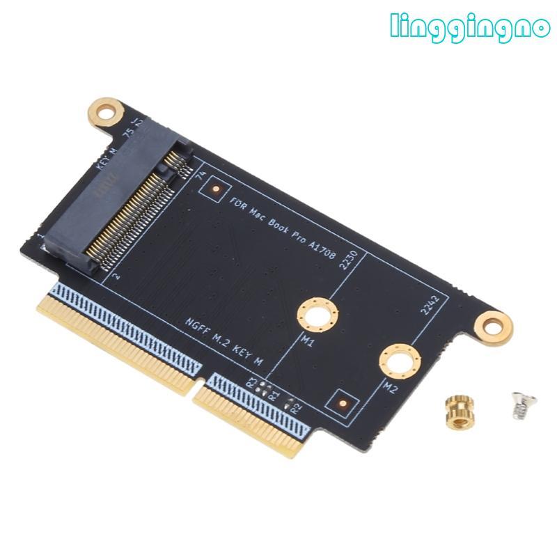RR A1708 SSD Adapter Thẻ Cho M 2 NVMe SSD Sang 2016 2017 MBook13 HDD Ổ Cứng Chuyển Đổi Thẻ Hỗ Trợ 22