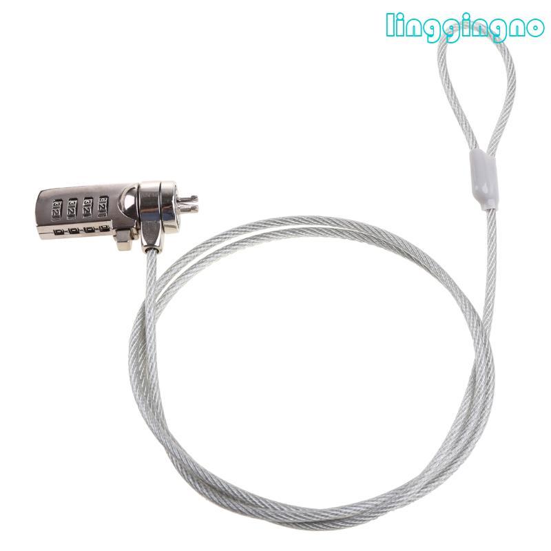 Newest Password 4 Digit Security Lock Anti-theft Chain For Notebook PC Laptop