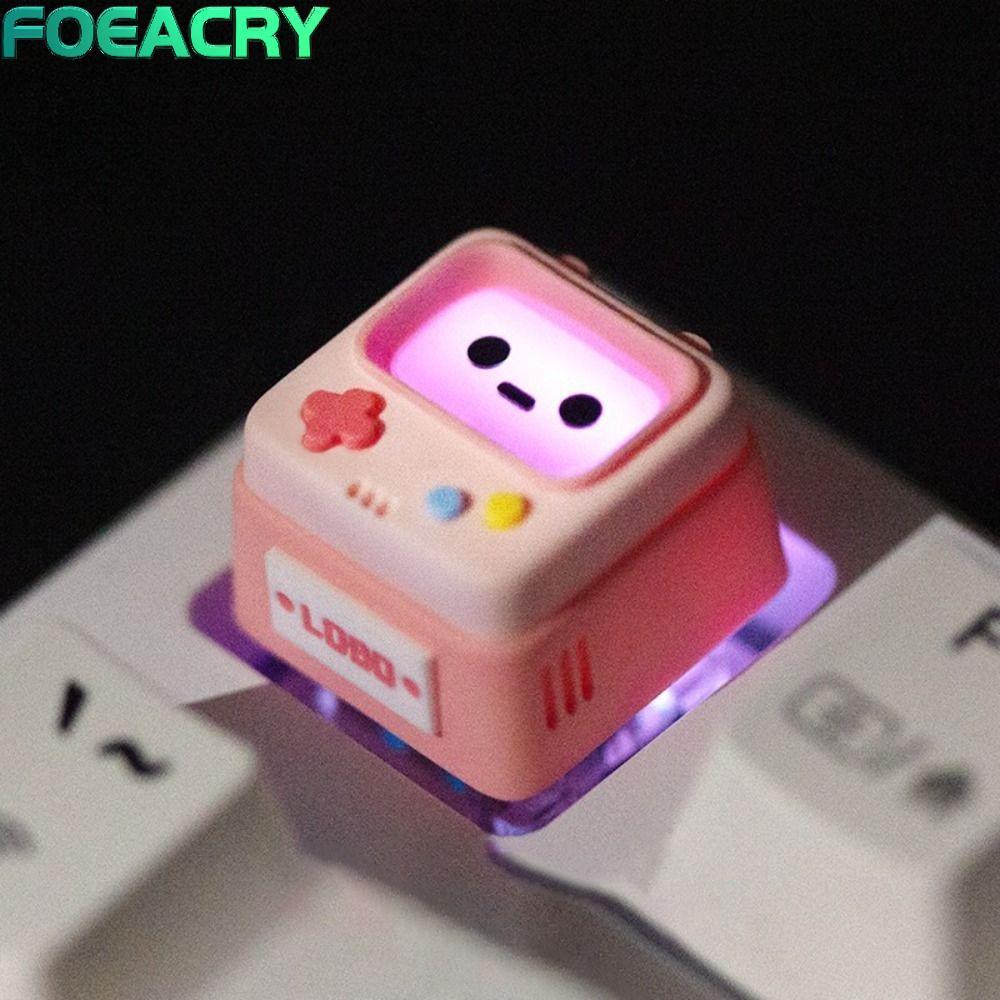 FOEACRY Game Consoler-Shpaed Keycaps, Artisan Craft Retro Bàn phím cơ Keycap, Keycaps Artisan thủ cô