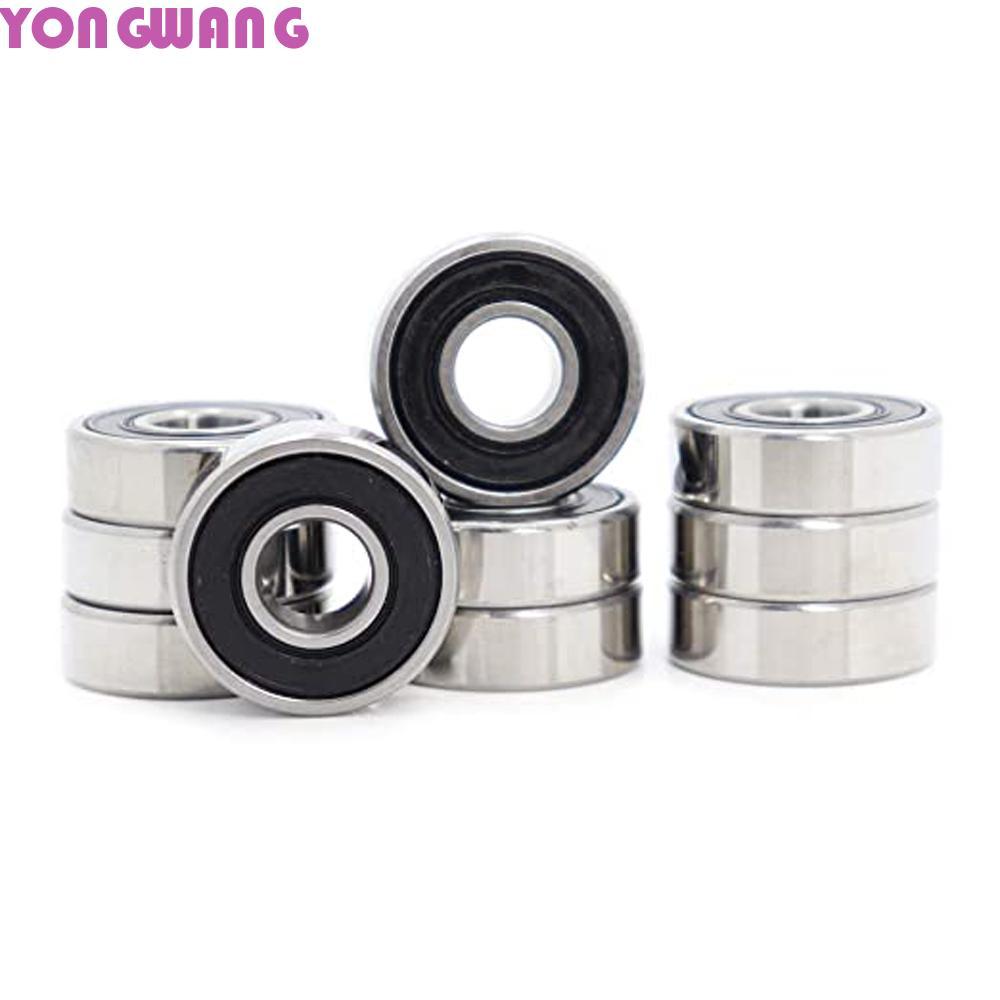YONGWANG66HR Vòng bi xe đạp cao su đôi Bộ phận xe đạp thu nhỏ Vòng bi 6000RS 10X26X8mm Rãnh sâu 6000