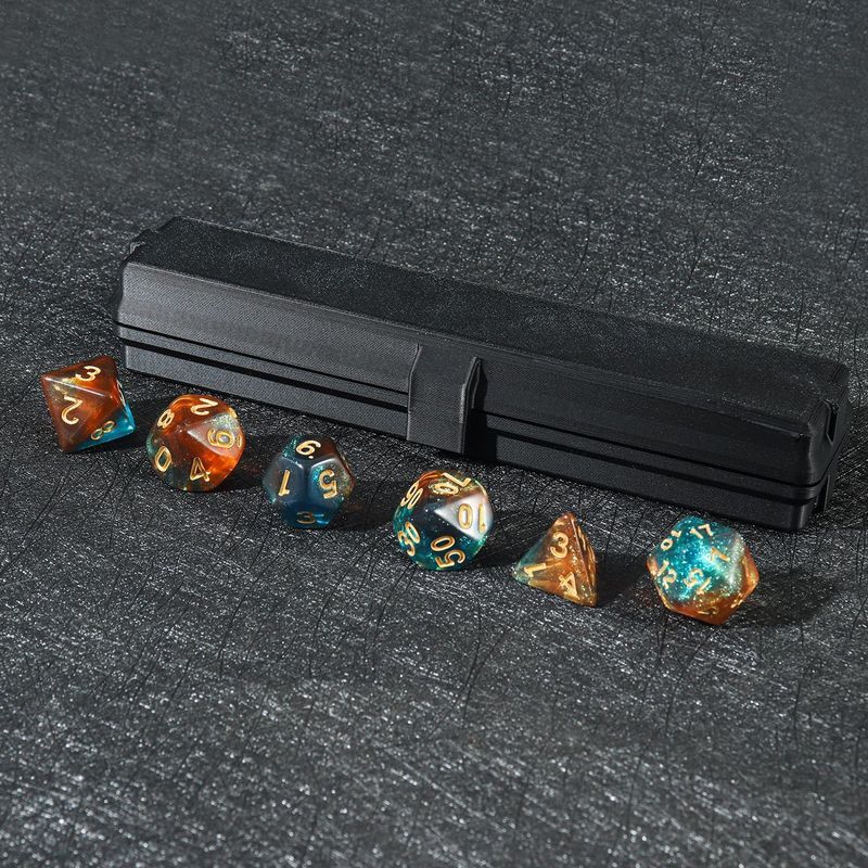 Hộp Đóng Hộp Starlight Dice Running Group coc Đa Năng 10 Hai Mặt Rồng Board Game dnd4 Acrylic