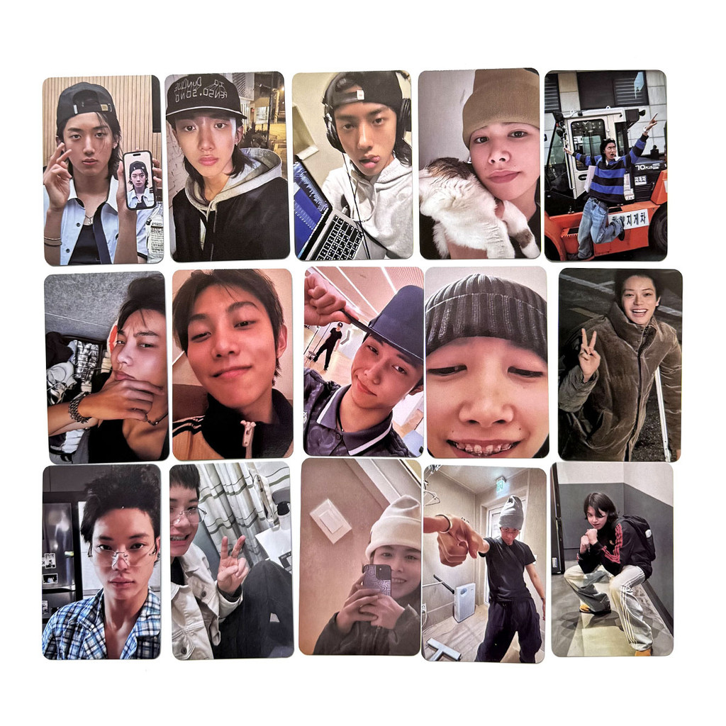 4 Ngày tập luyện LNGSHOT CALLERS Album Lomo Cards Photocards FANPLE Tuần phát sóng Makestar Soundwav