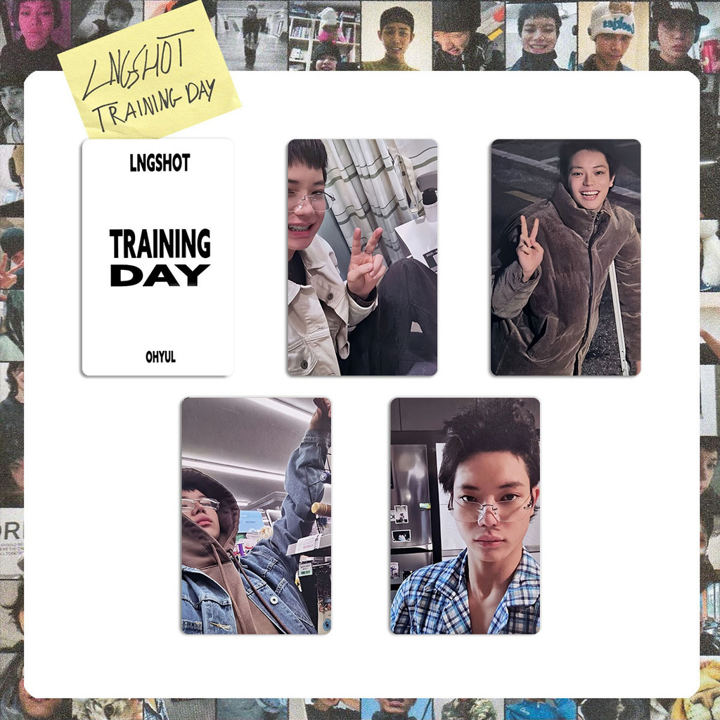 4 Ngày tập luyện LNGSHOT CALLERS Album Lomo Cards Photocards FANPLE Tuần phát sóng Makestar Soundwav