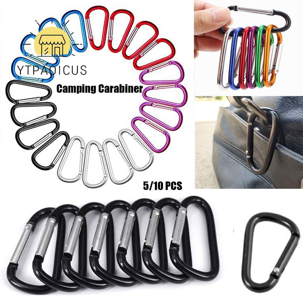 Khóa Carabiner Nhôm Hợp Kim 7 Màu - Set 5 hoặc 10 Chiếc