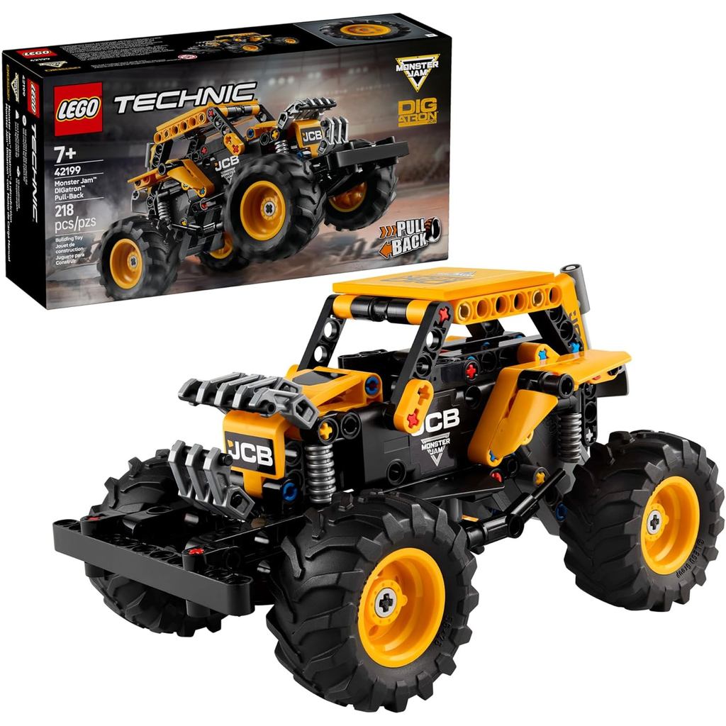 LEGO Technic Monster Jam DI Gatron Đồ chơi xe tải quái vật kéo lại - Đồ chơi xây dựng cho trẻ em, bé