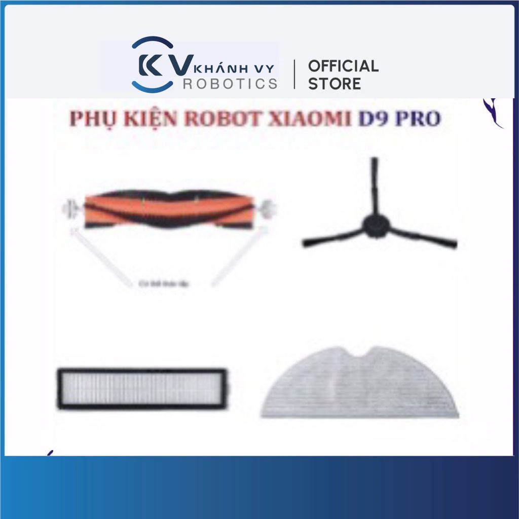 Phụ Kiện Robot Hút Bụi Xiaomi Dreame D9/D9Pro/D9Max,L10/L10Pro,L10plus,MovaL600,Z10pro- Màng Lọc