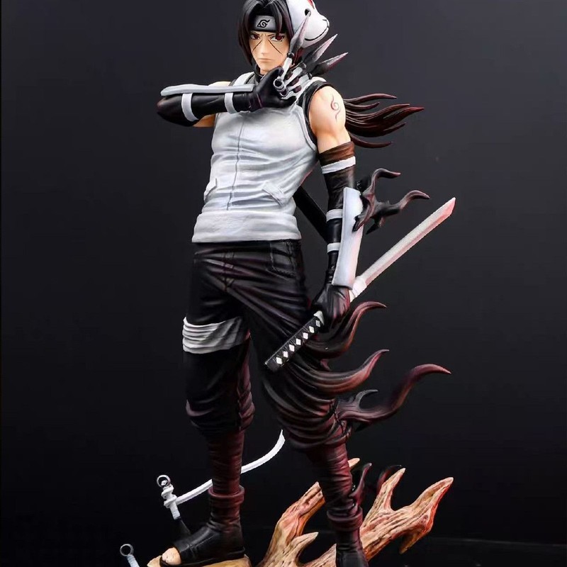 Naruto Itachi Sasuke Itachi Sasuke Phiên Bản Cao Cấp Anime Series Hình Mô Hình Tượng Hợp Thời Trang 