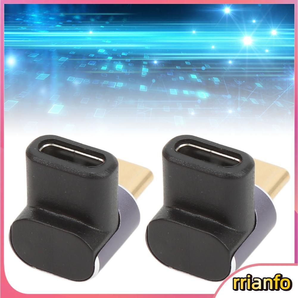 Rrianfo Bộ chuyển đổi USB sang USB Kích thước nhỏ 8K 120HZ 7680x4320 90 độ USB C 40Gbps cho văn phòn