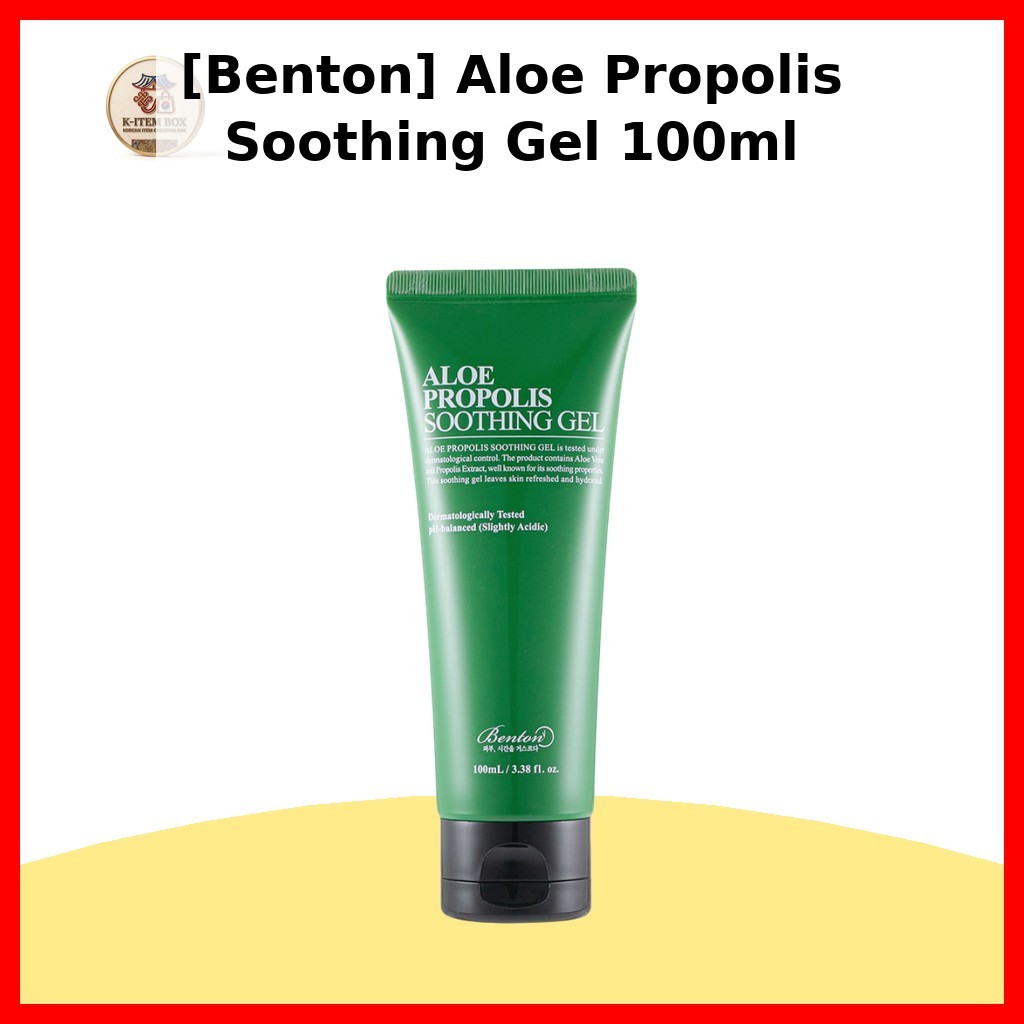 [Benton] Gel làm dịu nha đam 100ml / Gel lô hội Hàn Quốc / Độ ẩm nhẹ / Chính hãng 100% của K-ItemBox