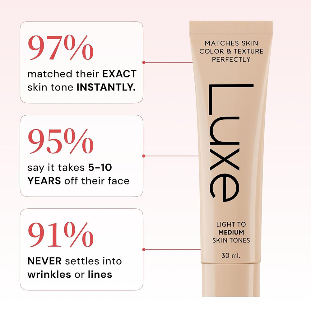 Luxe Color Changing Foundation – Light/Medium