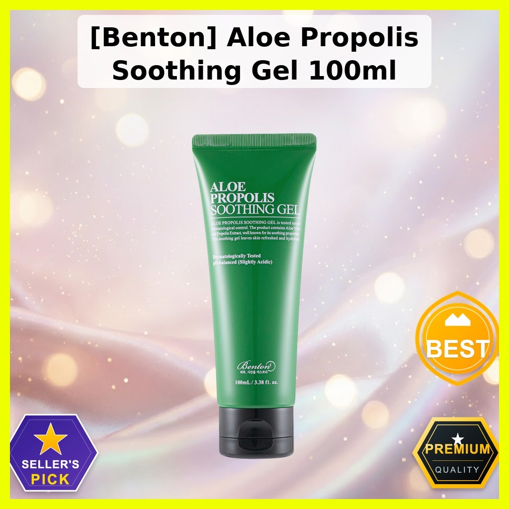 [Benton] Gel làm dịu lô hội 100ml / Gel lô hội Hàn Quốc / Công thức nhẹ / Chính hãng 100% của Jiig