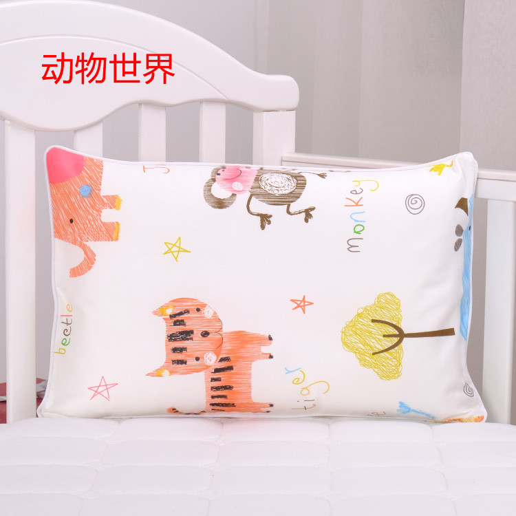 Vỏ Gối Trẻ Em 30x50 Cotton Nguyên Chất Hoạt Hình Cho Bé 35x55 Vỏ Gối Cao Su Cho Bé 29x45 Cotton Nhỏ 