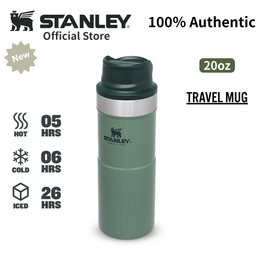 [ Hàng chính hãng ]Stanley Trigger-Action Travel Mug - 20oz | Vacuum Bottle,Stainless Steel,Không BP