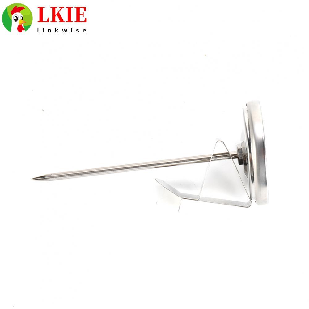 Nhiệt kế thép không gỉ Nhiệt độ 0°C-120°C Phụ kiện tương tự BBQ