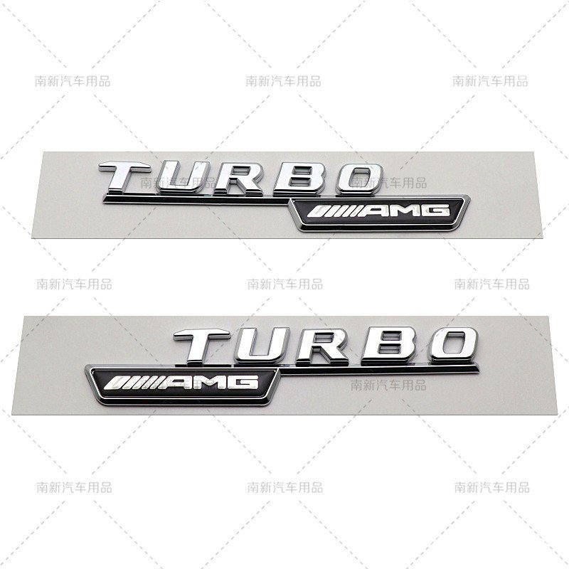 TURBO AMG 4MATIC + Dán Nhãn Thích Hợp Cho Xe Mercedes-Benz 17-21 Fender Dán Nhãn SSRY