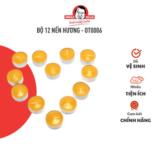 Bộ 12 nến hương uncle bills ot0006