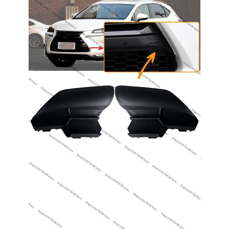 Dành Cho Xe Lexus NX200 NX200t NX300h 2014 2015 2016 2017 Cản Trước Dưới Lưới Tản Nhiệt Kéo Móc Nắp 