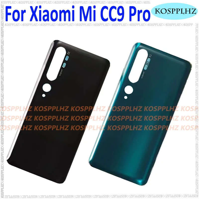Dành Cho Xiaomi Mi CC9 Pro Ốp Lưng Sửa Chữa Điện Thoại Xiaomi Mi CC9 Pro Pin Kính Vỏ Cửa Nhà Ở