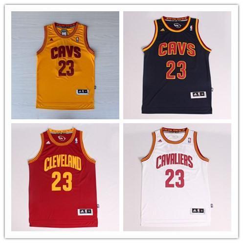 Áo bóng rổ Jersey Cavaliers No. 23 James Jersey Nam Nữ Áo Vest SW Phiên Bản Mới Jersey Áo Bóng Rổ