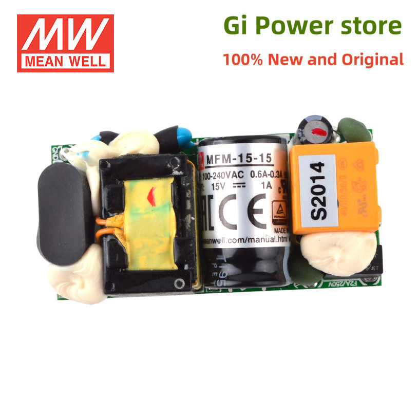 MFM-15 15W MEAN WELL AC-DC Y Tế Trên Tàu Loại MFM-15-3.3 MFM-15-5 MFM-15-12 MFM-15-15 MFM-15-24 Chuy