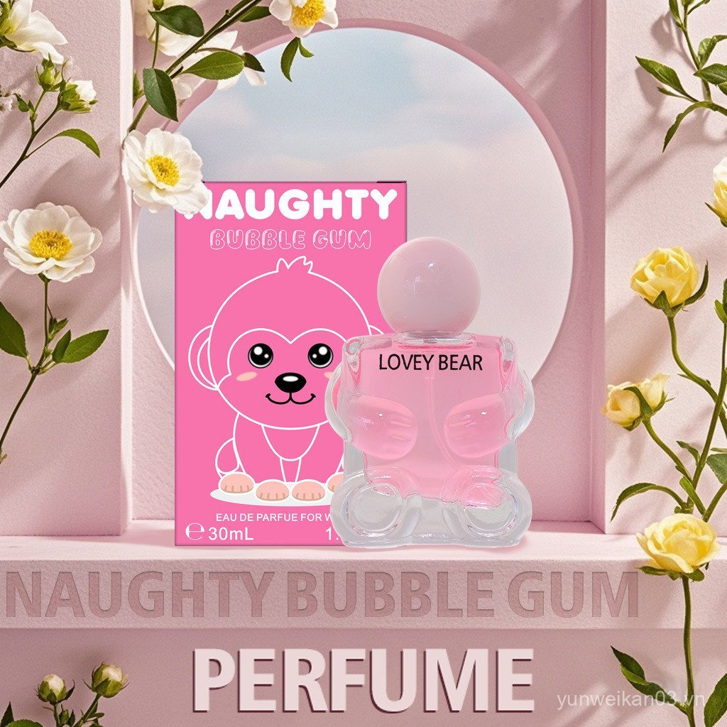 Nước hoa nữ Tonfly Fresh Natural Monkey Cartoon Water Fresh Fresh Fresh