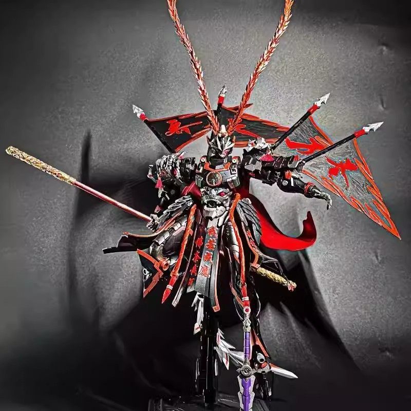 Gundam Lắp Ráp Mecha Model Ao Bing Cao Ren Zhao Yun Nezha Bai Qihong Heresy Lu Bu Hình Vv Hộp Bí ẩn 
