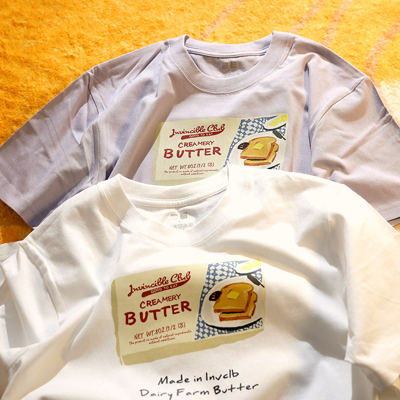 Upch World, Sweet Sour Bitter Cay, If Nagawa ins Nhật Bản Retro Nam Nữ Áo Thun Sinh Viên Cặp Đôi Mùa
