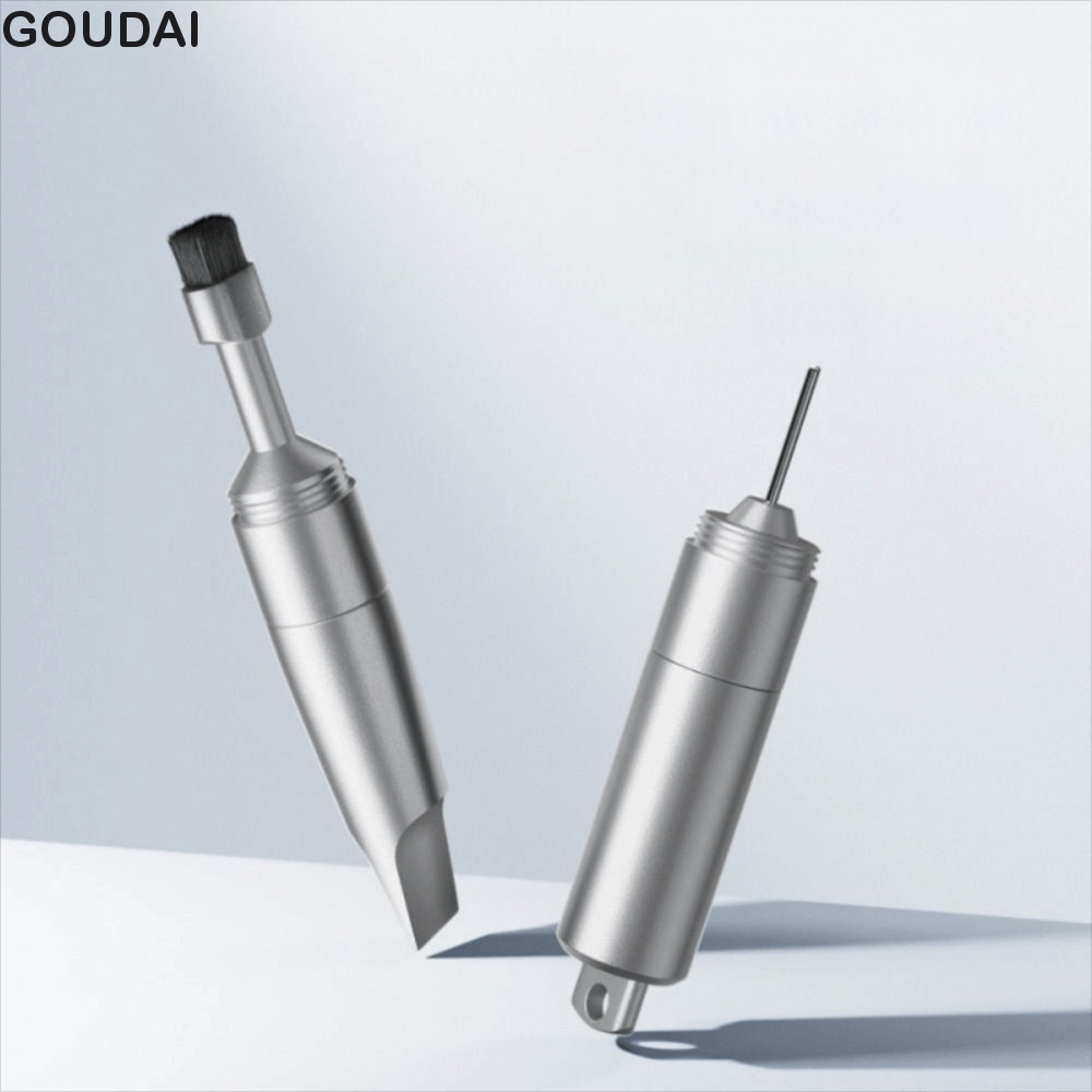 Công cụ móc khóa 3 trong 1 GOUDAI, Bàn chải làm sạch Công cụ đa chức năng di động đa năng, Thực hiện