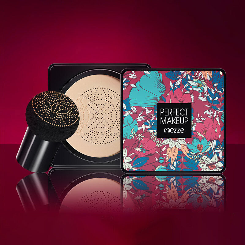 BEAUTYBIGBANG Mushroom Head Air Cushion BB Cream Concealation Foundation CC Cream Brightens Skin Ivo