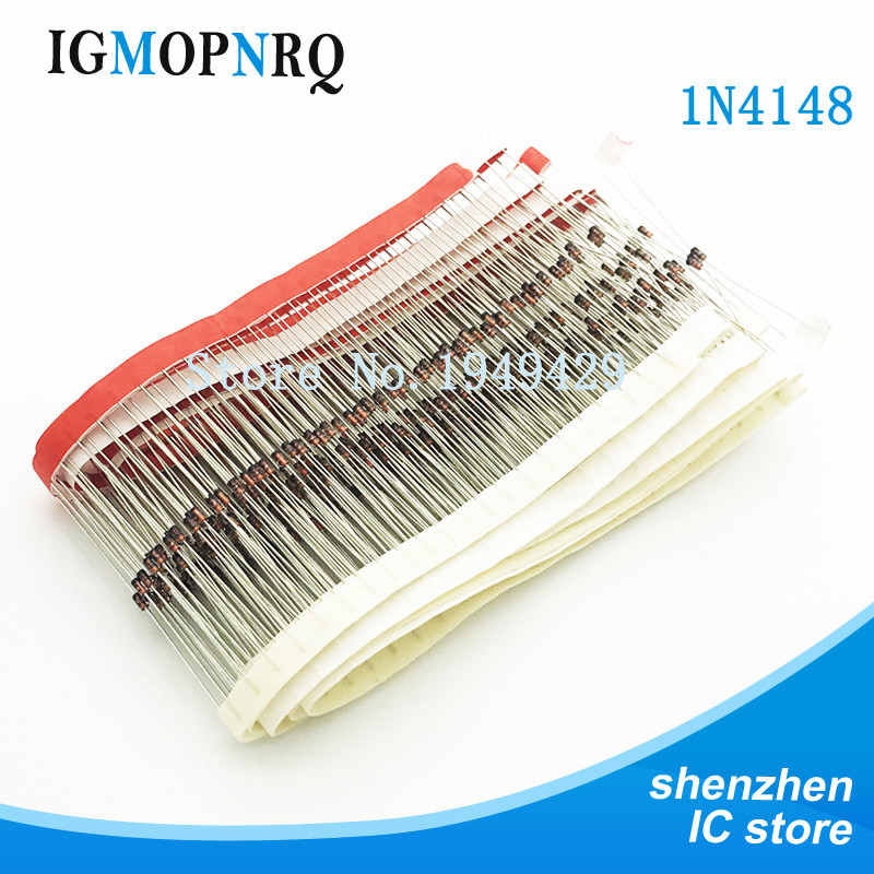 100 CÁI 1N4148 IN4148 1N4726 1N914 1N60 DB3 Diode - diode công tắc đa năng Mới