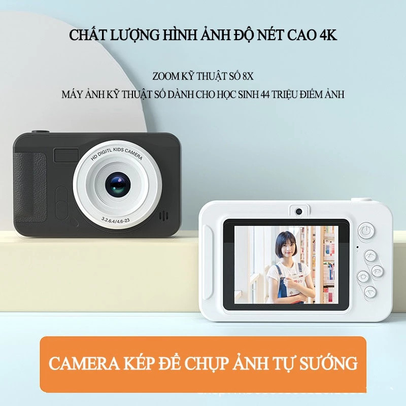 🔥🔥Camera di động CCD trẻ em bán nóng, máy ảnh CCD kỹ thuật số-camera độ nét cao 4400W