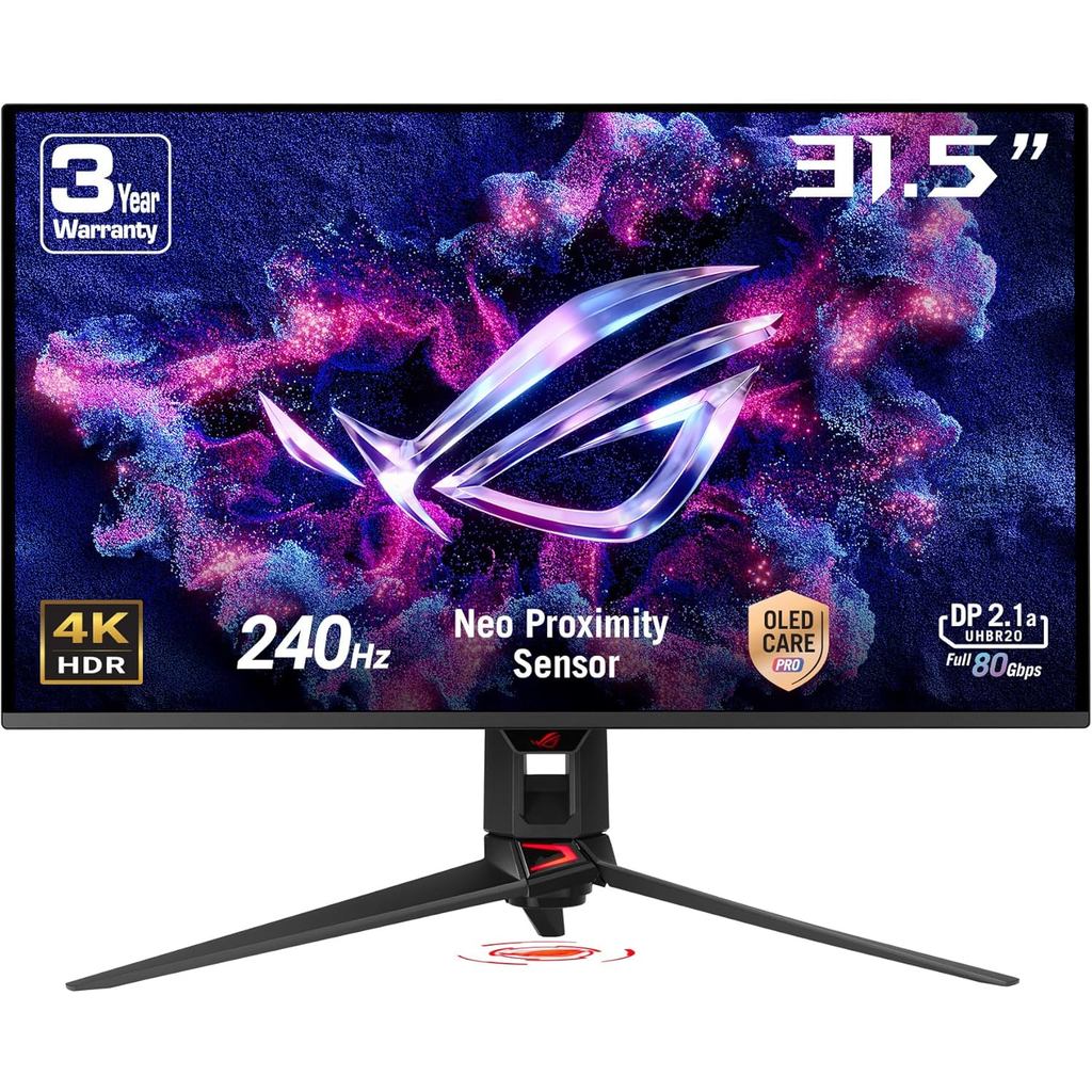 Màn hình ASUS ROG Swift OLED PG32UCDMR ( 31.5-inch/ UHD/ QD-OLED/ 240Hz) - Hàng Chính Hãng