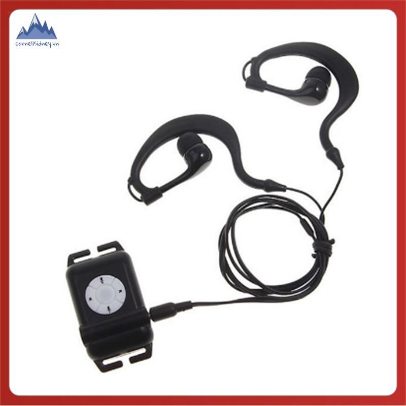 [cornellsidney.vn] Mp3 dành cho máy nghe nhạc MP3 chống nước bơi có tai nghe FM Mp3 để lướt sóng Loạ