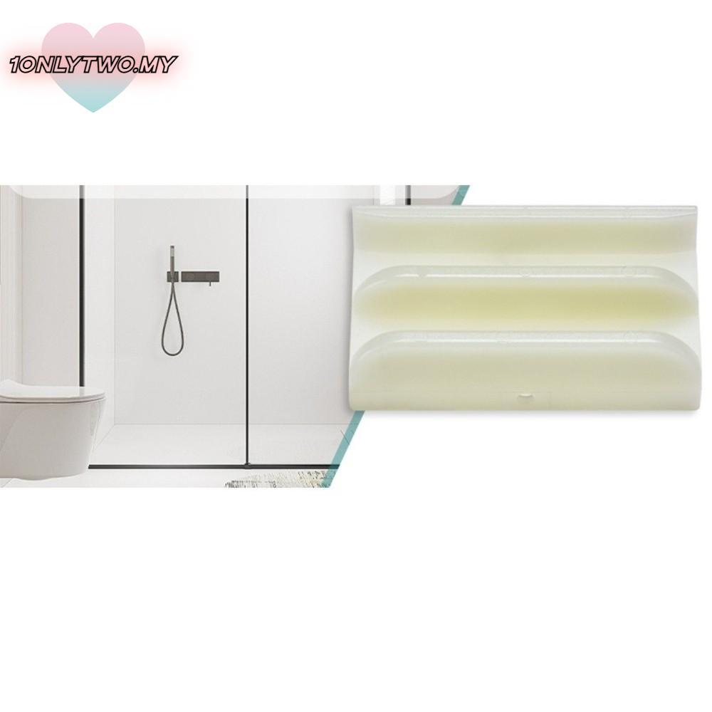 Đường ray nhựa 1ONLYTWO, Xây dựng bằng nhựa Kính dày 7 / 16 inch M6219 Đường ray cửa tắm trượt, có v