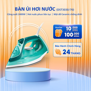 Bàn ủi hơi nước Philips DST3030/70 - Công suất 2400W - Tự động ngắt điện - Bảo hành 24 tháng