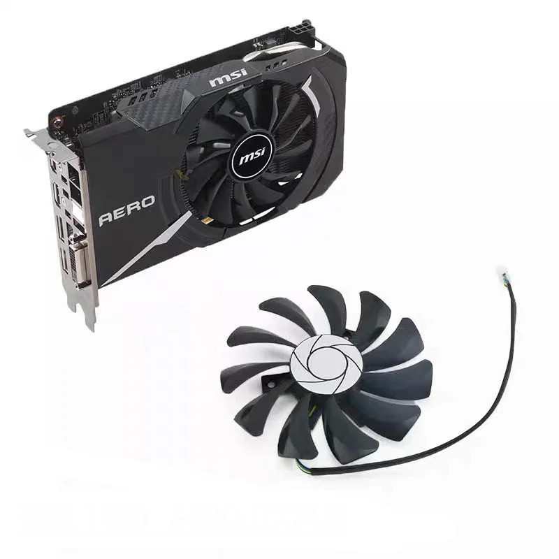 85mm 4pin HA9010H12SF-Z RX460 4GB Quạt Làm Mát Thay Thế Cho MSI Inno3D P106 960 GeForce GTX 1060 AER