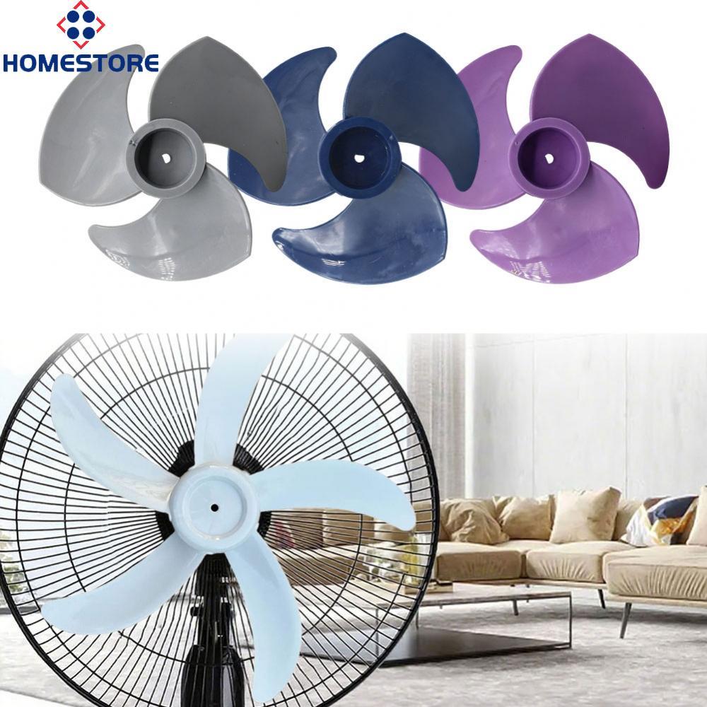 [Homestore]Turbo Floor Fan Blade 180mm PVC Construction Optimized Three Leaf Airflow Design